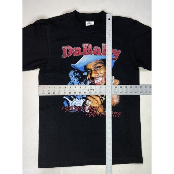 DaBaby I Got Me A Milli I Dit It Legitly Graphic T-shirt Men Medium Rap Music - Picture 5 of 5